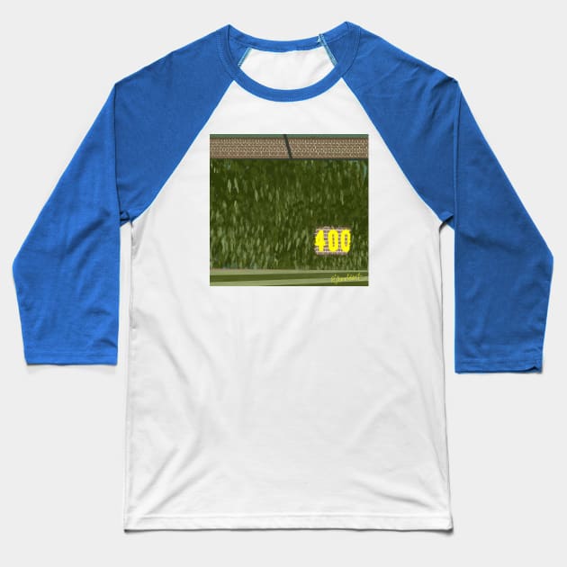 Wrigley Field Ivy Baseball T-Shirt by jberoldart